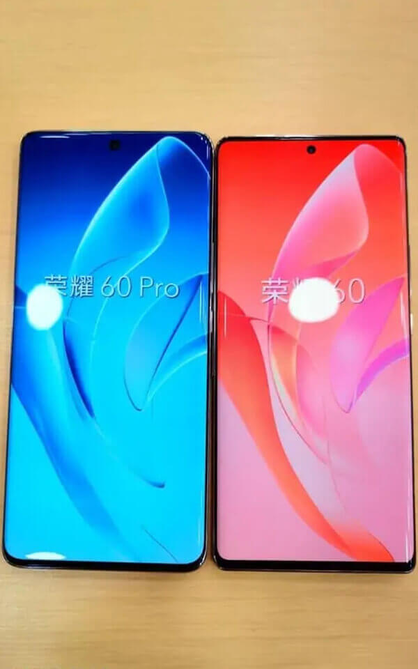 Смартфоны HONOR 60. Рендеры и живые изображения